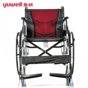 乐康医疗器械-江苏鱼跃手动轮椅车H033铝合金车架