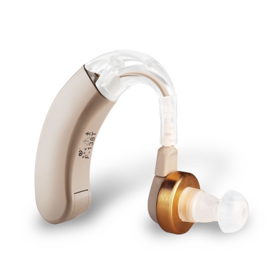 乐康医疗器械-广东宝尔通助听器F138T耳背式